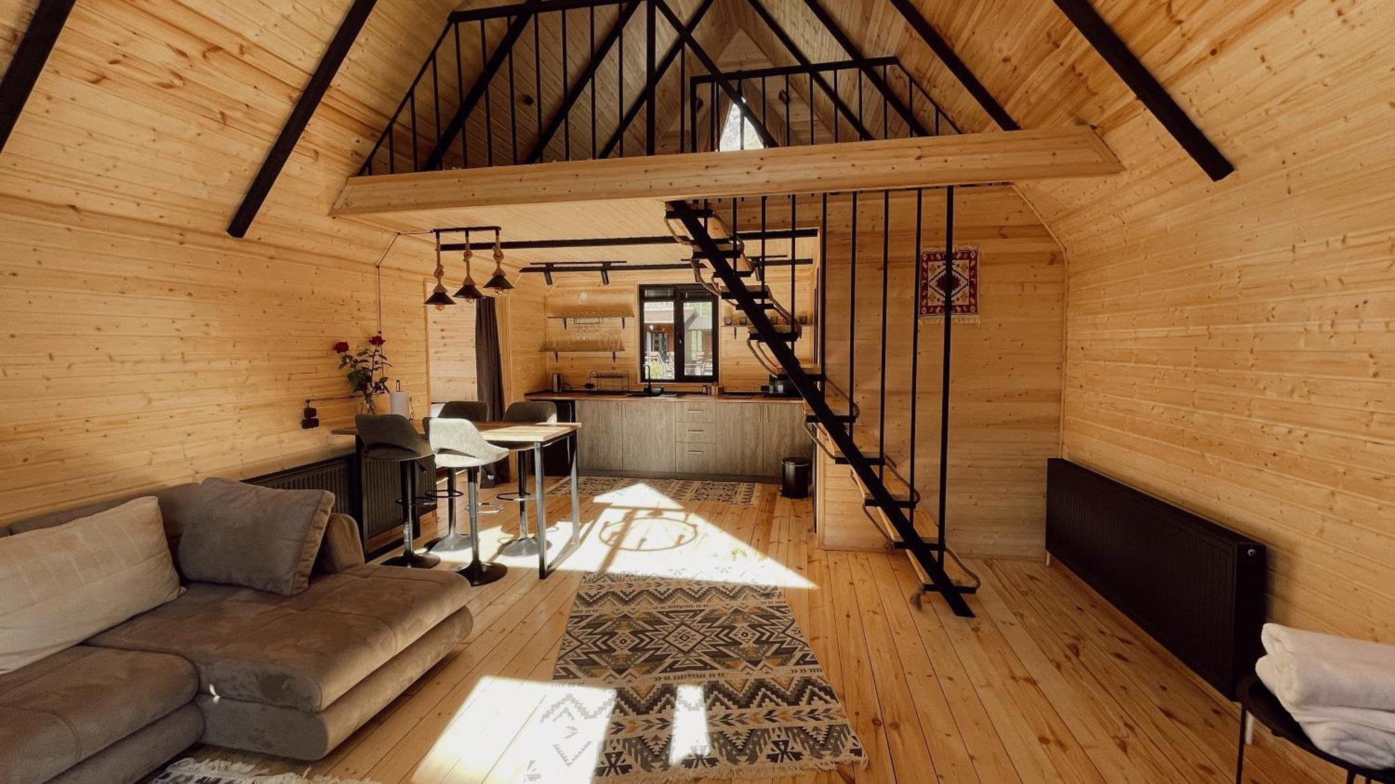 Outdoor Cottages Kazbegi Rum bild